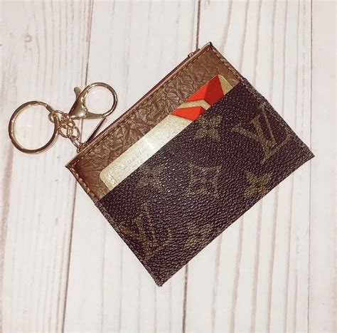 louis vuitton keyring personalised|Louis Vuitton keychain wallet.